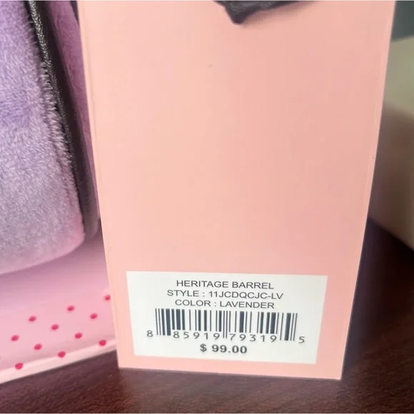 NWT Juicy Couture (limit ed.) Heritage 3-Piece Barrel Bag Set lavender velour. 💜 - Picture 7 of 7